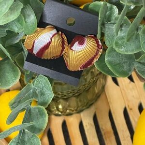 "Miss Lady" Handpainted Earrings